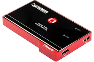 TreasLin Game Capture Card No PC,Screen Recorder,USB3.0 HDMI 1080P 30fps Video Capture Device,One-Click Recording,Compatible with TV Box Xbox One PS4 Wii U Switch School lectures