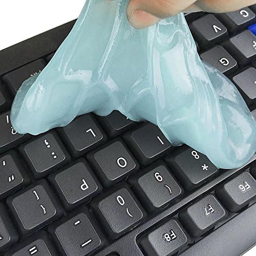 FISTE Magic Keyboard Cleaner Powerful Remove Dust Can Be Used Repeatedly, Hair, Crumbs from Keyboard, Keypad, Air Vent etc