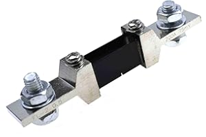 RELAND SUN 1 unidad 75 mV 5 A 10 A 20 A 15 A 20 A 30 A 50 A 75 A 100 A 150 A 200 A 250 A 300 A 400 A 1 unidad medidor de corriente FL-2 resistencias de derivación para amperímetro digital (200 A 75 mV)