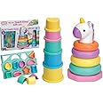 Unicorn Educational Toy My 1St Sorting Stacking Shapes Rings Cups Activity Toddler Learning Toys Interactive Develop Imaginitive Play Early Childhood Education