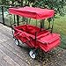 Produktbild Gartenwagen Bollerwagen Transportwagen Faltbar Klappbar Transportkarre mit abnehmbaren Dach und Tasche