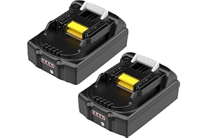 Energup 2 stycken 18 V 3 500 mAh batteri för Makita batteri 18 V BL1830 BL1815 BL1820 BL1830B BL1840