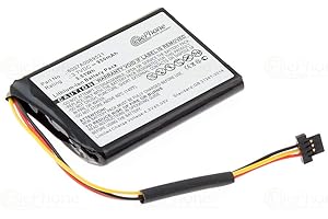 CELLEPHONE MOBILE GENERATION cellePhone Batterie Li-ION Compatible avec Tomtom Go 50 500 510 600 - One 140 140S US - Start 50 - VF65 VF6D VF6S (Remplacement pour 6027A0089521)