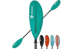 XUXIAKE Kayak Paddle Premium Carbon Fiber Paddle with Reinforced PP Blade, Floating Adjustable Kayaking Oars, 3 Piece, 220-240 cm/86-94 Inches