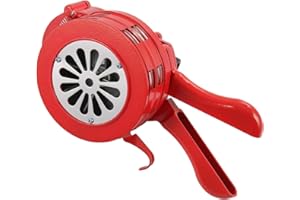 HaTur Sirène Manuelle Alarme manivelle Portable Alarme Sirène d'alarme de sécurité d'urgence Sirène de Raid aérien 110 DB