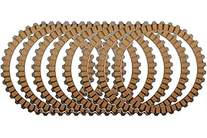 Road Passion Dischi Frizione Standard 8 pcs per Harley Xl883 Sportster 883 / XL1200 Sportster 1200