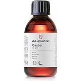 Naissance Olio di Ricino (No. 217) - 225ml - Pressato a Freddo, per Capelli, Ciglia, Sopracciglia, Barba, Unghie, Viso, Corpo
