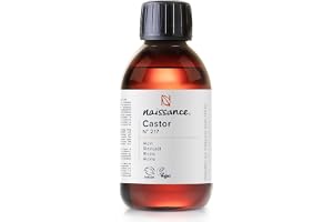 Naissance Ricinolja (nr 217) 225ml – Naturlig, Vegan – För Hud, Hår, ögonfransar och ögonbryn