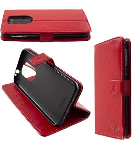 caseroxx Bookstyle-Case for Gigaset GS280 in red made of