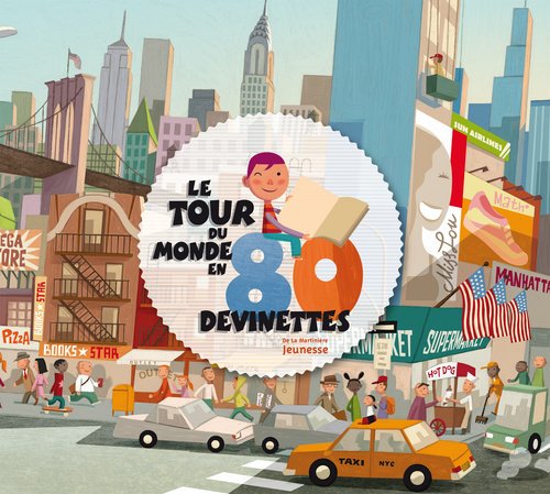 couverture de : Le tour du monde en 80 devinettes