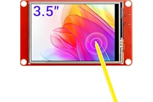 ELECROW ESP32 Display, 3.5 Inch HMI Screen 320x480 SPI TFT LCD Touch Monitor Compatible with Ar-duino/LVGL