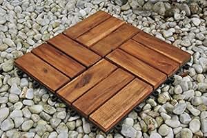 SAM® Terrassenfliese 02 aus Akazien-Holz, Einzelfliese, FSC® 100%
