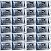 Cool Question Individually Wrapped Luxury Deodorizing Face & Body Wet Wipes - Sports, Festivals, Camping, Cycling, Travel (Pack of 24)