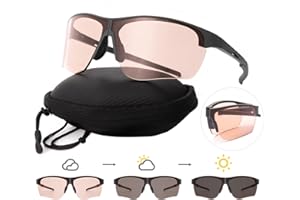 OKH Gafas de Ciclismo Plegables, PortáTiles a Prueba de Viento, TR90 Gafas Deportivas, Gafas de Sol Para Hombre Mujer, Para Bicicleta al Aire Libre, Motocicleta, ConduccióN, Pesca, Senderismo