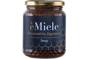 èMiele - Miele biologico italiano millefiori di Reynoutria Japonica, 500 gr - Miele artigianale delle pianure piemontesi