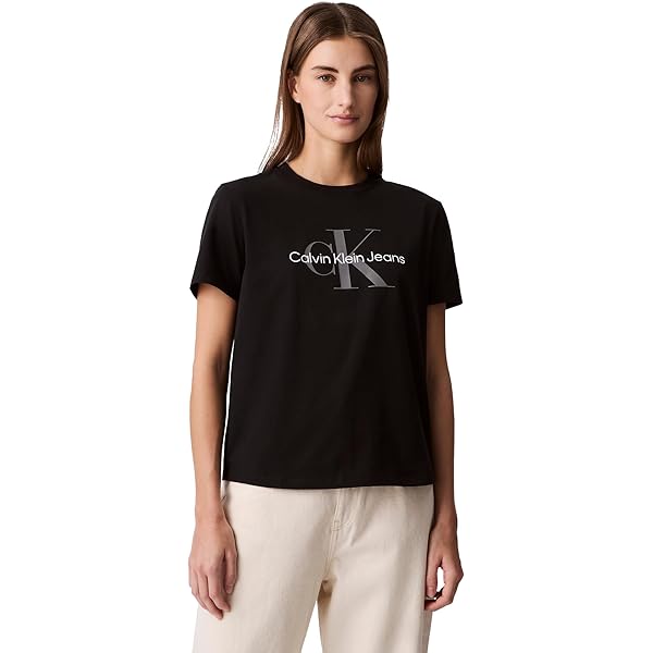 Calvin Klein Hero Ss Classic Monologo Cn Tee T-Shirts For