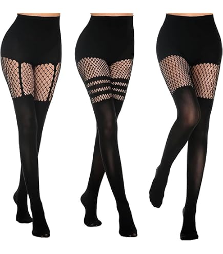 Lot De 2 Jarretières élastiques Femme En Cuir Noir - Avec Clips Métalliques Et Design Coeur, Style Punk Rock | Accessoire Cosplay, Fête, Lingerie - 9