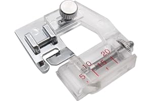 ckpsms Marca -#6290 Prensatelas para encuadernación de Cinta Aptos para el vástago bajo Snap-ON Ajuste para Singer Brother Janome(Encuadernación de Cinta de encuadernación de polarización a presión)