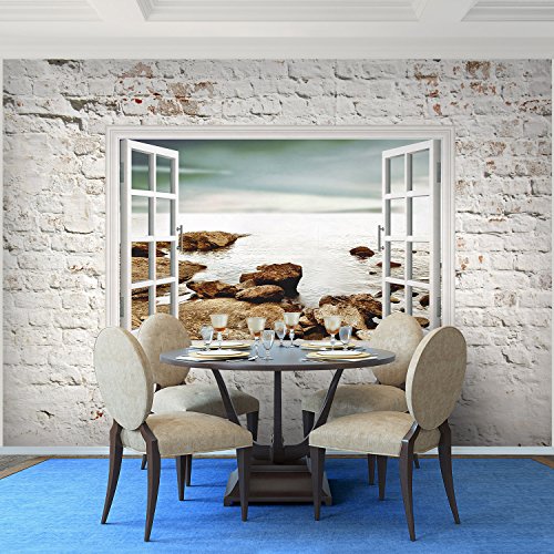 Vlies Fototapete ‚Strand‘ 352×250 cm – 9018011b RUNA Tapete - 4