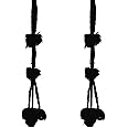 Aatira Paranda for Car Nazariya Black Paranda Car Paranda for Truck Set of 2 Black