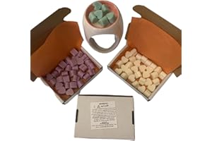 MELTSONFIRE 30 x Mini Hearts Highly Scented Plastic Free Long Lasting Wax Tarts Designer Fragrances (Alien)