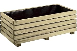 Burger Bac à Fleurs rectangulaire KÜB - Grand Volume - 60 L - Cerland