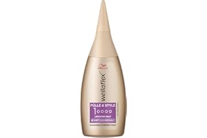 Wellaflex Fülle & Style Haarverdichtendes Tonic | Sofortiges Volumen und Ansatzlift | sich dichter anfühlendes Haar | Sanft zur Kopfhaut, dermatologisch getestet | Vegane Formel | Haltegrad 1 | 100ml