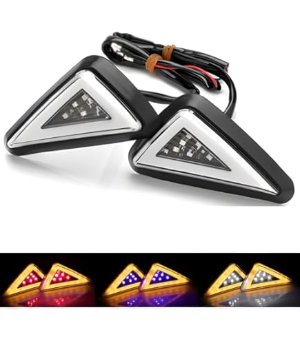 thumbnail image 2 of Smoke LED Turn Signals – Flush Mount Motorcycle Blinkers For Scooters, ATV, Dirt Bikes | Waterproof, 12V, Easy Install 2 of 9