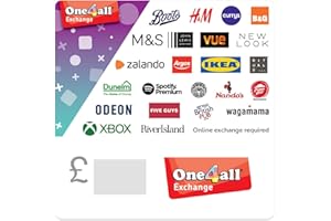 One4all Exchange Gift Code - UK Redemption Only - Delivered by email