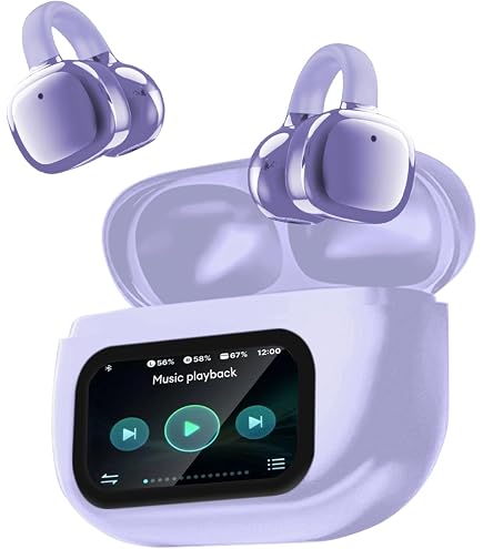 Cuffia Singola Wireless A Clip – Auricolare Open-ear Con Cancellazione Rumore, Per Sport E Ufficio