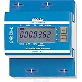 Eltako DSZ15D-3x80A Three-Phase Electricity Meter, MID Calibrated, 400 V
