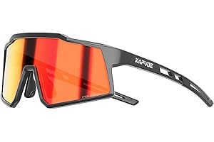 KAPVOE Gafas Para Niños - Polarizadas& Fotocromáticas para Gafas de Ciclismo Juvenil Béisbol Softball Tenis UV400 K9031