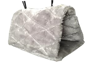 SGerste Vogelhaus Hängematte für Papageien, Hängematte, Dreieck Zelt Bett Kuschelhöhle Happy Warm Hut Nest Grün S