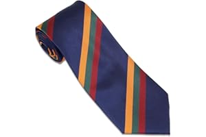 THE REGIMENTAL SHOP Duke of Lancaster's Regiment Polyester Regimental Tie