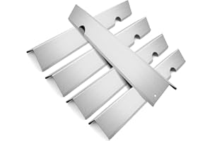 OJTOJT Lot de 5 barres de flavorizer en acier inoxydable pour barbecues W-e-b-e-r Genesis II/LX 300 Série Genesis II LX E/S-340 E-310 E-315 E-335 E-330 S-335 Plaque chauffante 43,4 cm