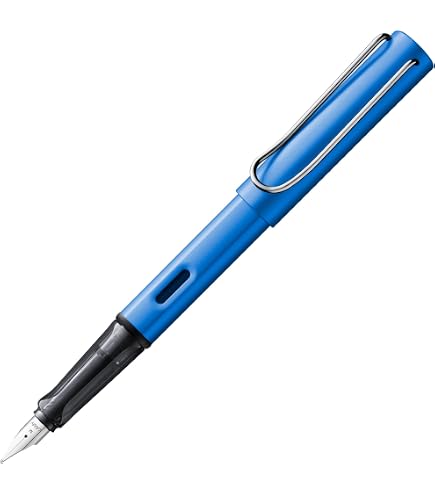 Lamy Lx Penna Stilografica – Alluminio Marrone, Pennino In Acciaio PVD Nero, Con Inchiostro Blu Incluso Cartucce Stilografica Lamy Lx Penna Stilografica – Alluminio Marrone, Pennino In Acciaio PVD Nero, Con Inchiostro Blu Incluso Cartucce Stilografica