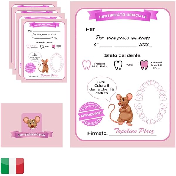 Scatolina Porta Dentini In Legno Personalizzabile - Per La Fatina Dei Denti - Modello Bambino