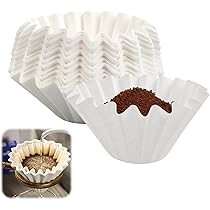 Filtri Caffè Americano Naturali - 100 Pezzi 45/155mm Per Macchine Da Caffè, Carta Non Sbiancata - Foto 4