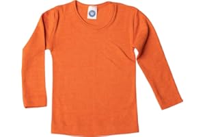 Cosilana, Maillot de Corps à Manches Longues pour Enfant, 70% Laine (kbT), 30% Soie