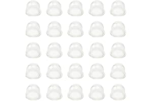 VooGenzek 25 Stycken Förgasare Pump Primer Bulb, Primer Cap Primer Pump Bulb, Primer Bulb Förgasare, för Motorsågar, Trimmer, Gräsklippare (19 mm)