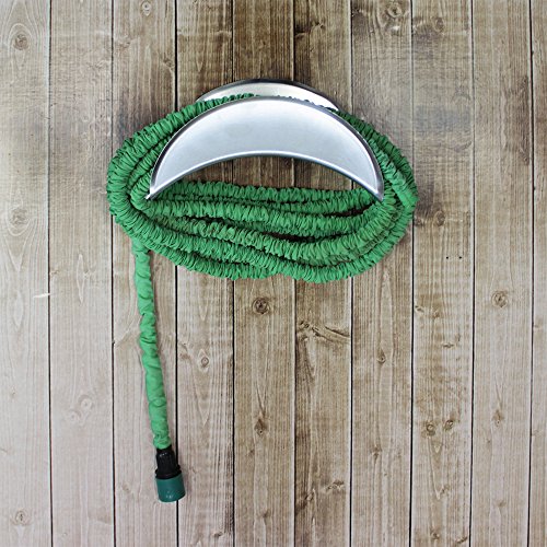 COM-FOUR® Wandschlauchhalter verzinkt, perfekt für die Lagerung von losem Schlauch - 2