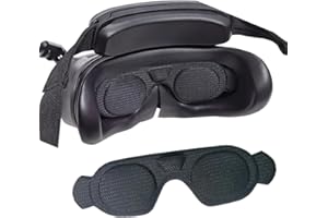 LILITOK Lens etui ochronne do DJI Goggles 3 / Goggles Integra, obiektyw ochronny osłona obiektywu ochrona przed kurzem osłona obiektywu pad do gogli DJI 3 akcesoria