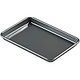 Prochef KB1012 Teflon Silicon Coated Small Oven Tray 25cm x 17cm , Black (Packaging may vary)