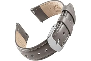 Archer Watch Straps - Cinturini per Orologi a Sgancio Rapido in Pelle Pieno Fiore