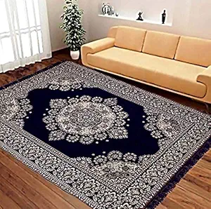 REVIVE Abstract Carpet (Multicolour, Chenille, 5x7 ft)