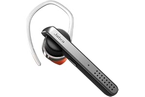 Jabra Écouteurs Intra-Auriculaires Mono Talk 45 – Appels sans Fil et Diffusion de Musique, Directions GPS et Podcasts à Partir d'Appareils Mobiles – Argent