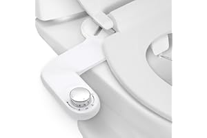 Medymoll bidet grifo inodoro chorro agua wc ducha bidet duchas higienicas para wc tapa bidet vater con chorro de agua bidet inteligente delgada 7,5 mm Boquilla Ajustable, facil instalacion, agua fría