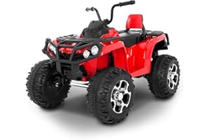 Playkin QUAD RACER Rouge - Moto électrique quad pour enfants 12V Batterie