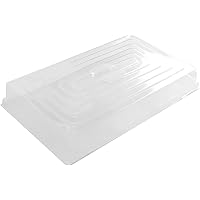 BigDean Haube für Anzuchtplatte Pro 60 & Pro 24 Pflanzschale Anzuchtschale Topfplatte 53 x 31 cm