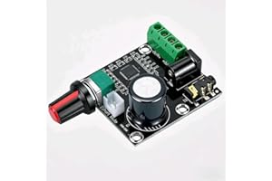 VISSQH Modulo Amplificatore Digitale PAM8610,15W + 15W Tipo D PAM8610 modulo Amplificatore Audio a doppio canale DC 12V Scheda Amplificatore